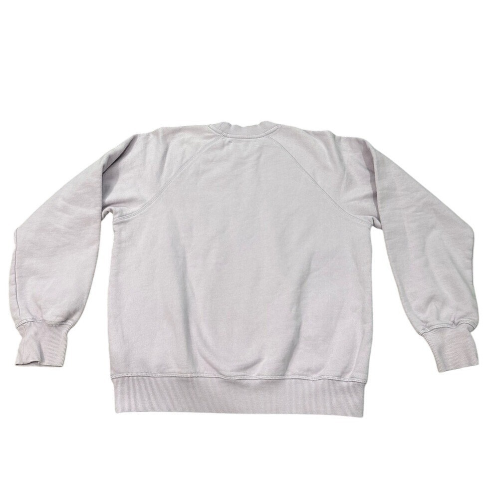 Samsoe Samsoe Gitta Crewneck Sweatshirt Orchid Peel Embroidered Logo Size Small - Picture 7 of 7